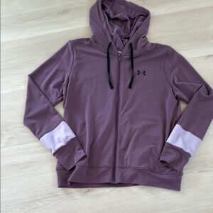 Under Armour Mauve and Light Pink Hoodie